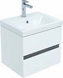 Тумба под раковину Aquanet Беркли 50 белый/дуб рошелье 00254288