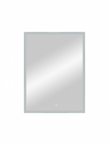 Зеркало Континент "Frame Silver LED" 600х800