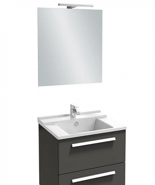 Подвесная раковина-столешница Jacob Delafon Struktura 60х48 см EXI112-00