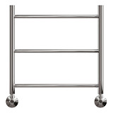 Полотенцесушитель водяной Point Афина PN04155 П3 500x500, хром
