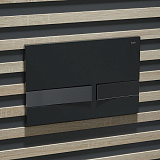 Клавиша смыва, универсальная, чёрный, Unifix, 006, IDDIS, UNI06BCi77