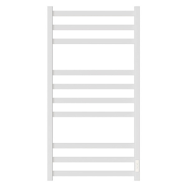 Полотенцесушитель электрический Point Меркурий PN83850W П10 500x1000, диммер справа, белый