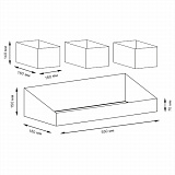 Набор плетеных корзин Wasserkraft Rhin WB-440 Set