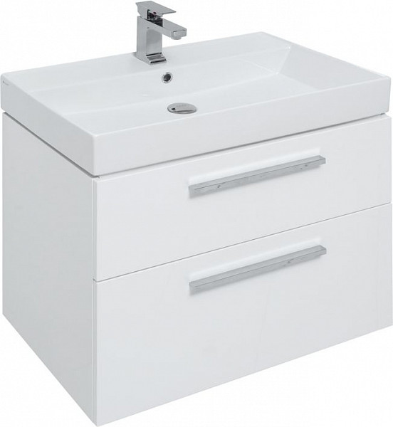 Мебель для ванной Aquanet Nova 75 белый (2 ящика) 00243255