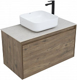 Тумба под раковину Aquanet Nova Lite 90 дуб рустикальный (1 ящик) 00249517