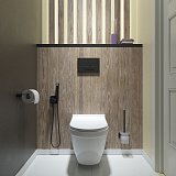 Клавиша смыва, универсальная, чёрный, Unifix, 006, IDDIS, UNI06MBi77