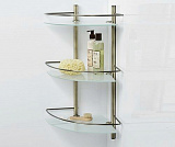 Полка стеклянная тройная Wasserkraft K-3533