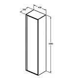Пенал Ideal Standard Connect Air E0832KN