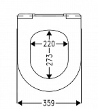 Крышка для чаши Roca Dama Senso Soft Close ZRU9302991