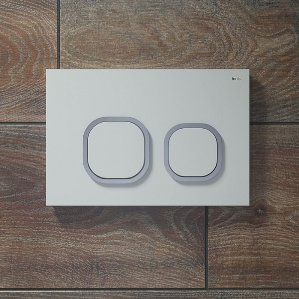 Клавиша смыва, универсальная, белая, Uniglass, 001, IDDIS, UNG01WCi77