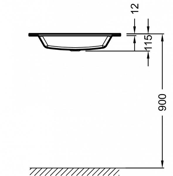 Раковина Jacob Delafon Vox 60x46 см EB2105-DD4