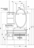 Мебель для ванной Aquanet Опера 115 R белый (2 дверцы 2 ящика) 00169418