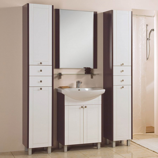 Тумба под раковину Акватон Альпина 60 см 1A133401AL500