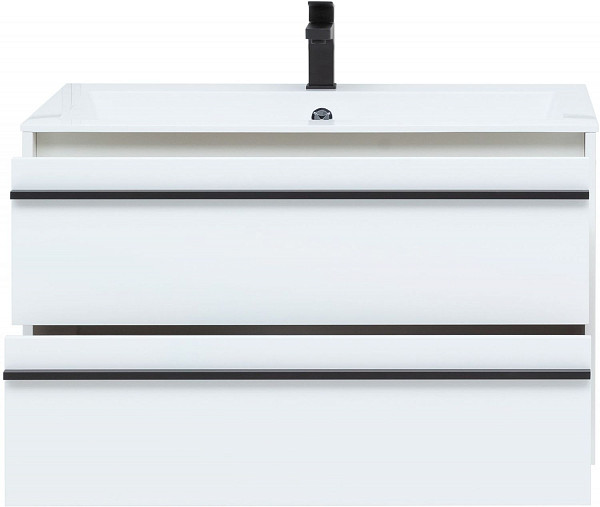 Тумба под раковину Aquanet Lino 90 белый матовый 00253904