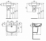 Раковина Ideal Standard Tempo 50 см T056601