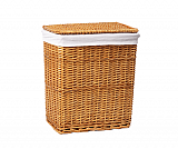 Плетеная корзина для белья с крышкой Wasserkraft Ammer WB-370-L