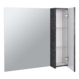 Зеркало со шкафчиком Стоун 80 Правый