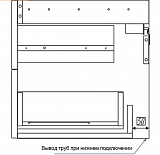 Тумба под раковину Акватон Америна 76 см 1A169101AM010