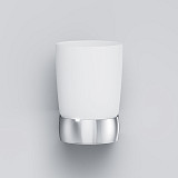 A3034300 Sensation, Стеклянный стакан с настенным держателем, хром, шт