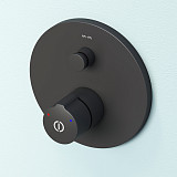FP85A1RH22 X-Joy Touch Reel, набор: нажимной см-ль д/в/душа, верхний душ 220 мм, держатель д/верхн.д