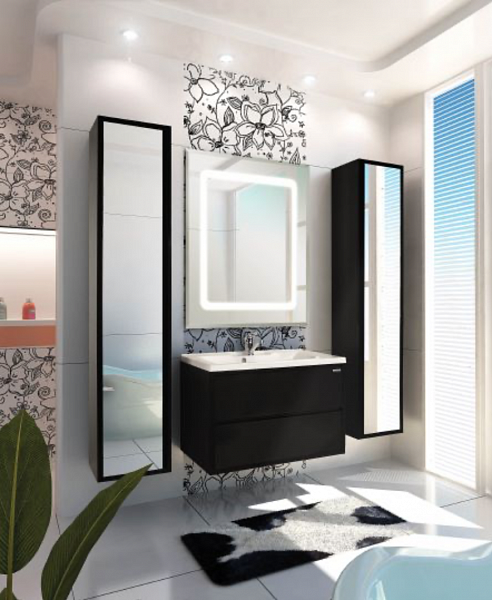 Шкаф-пенал Акватон Римини 35x168 1A234703RN950