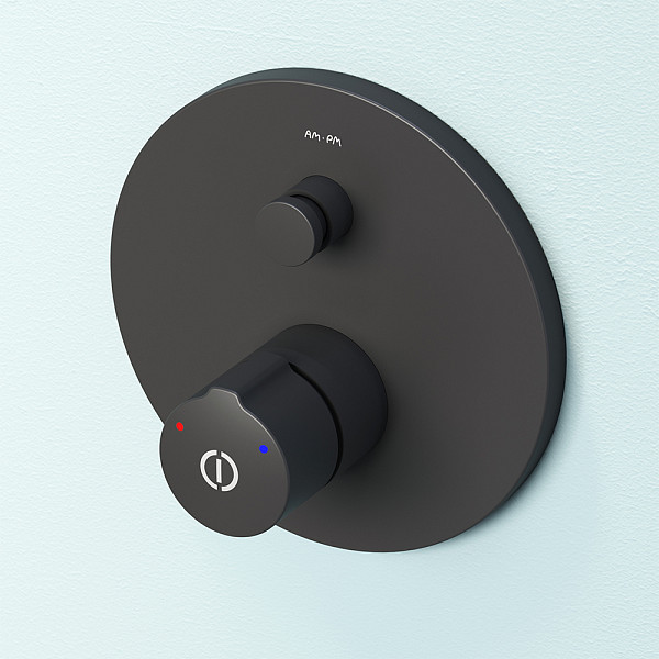FP85A1RH22 X-Joy Touch Reel, набор: нажимной см-ль д/в/душа, верхний душ 220 мм, держатель д/верхн.д
