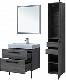 Тумба под раковину Aquanet Nova 75 дуб рошелье (2 ящика) 00242260