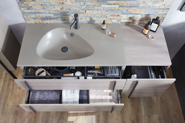 Подвесная раковина-столешница, Jacob Delafon Nouvelle Vague 101x 51см EXAQ112-00