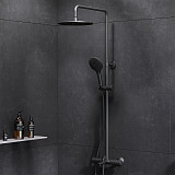 F0780522 Like душ.система, набор: смеситель д/ванны/душа с термостатом, верх.душ.d 220 мм, ручной ду
