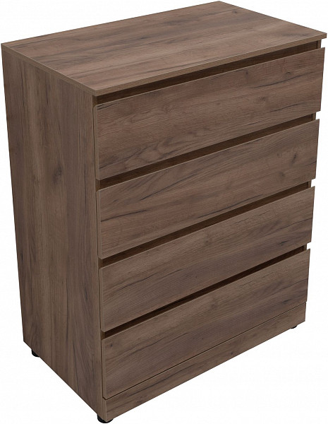 Комод Aquanet Сканди 800x480 Дуб крафт (4 ящика) 00302542