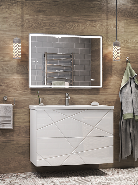 Зеркало VIGO Geometry Luxe 1000