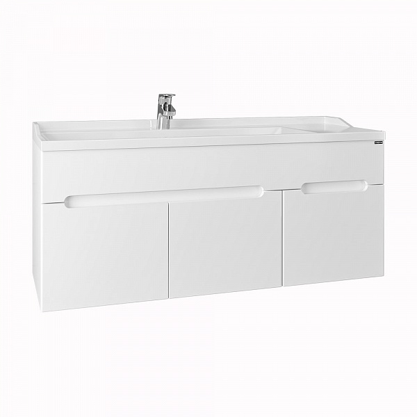 Тумба для умывальника подвесная "Лондон 120" (под умывальник Сириус 120) Санта