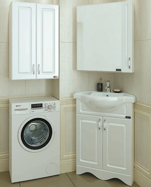 Тумба под раковину напольная Верона 60 угловая Санта 700213