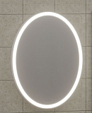 Зеркало для ванной Луна 60 с LED-подсветкой Санта 900511