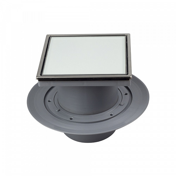 Confluo Standard 15х15 Vertical White Glass Pestan