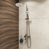 Смеситель для ванны с верхним душем, Male, IDDIS, MALSB3Fi06