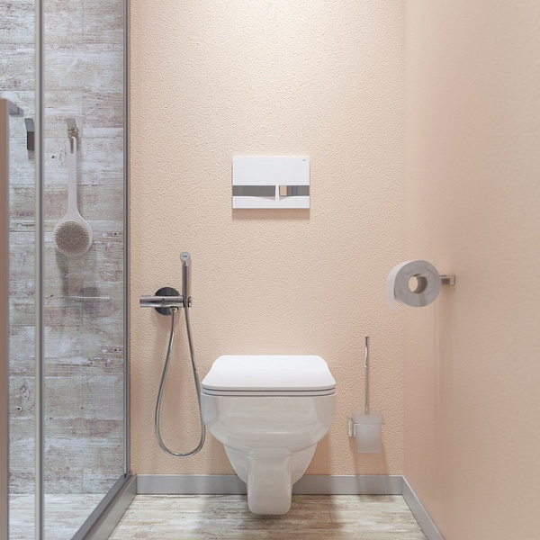 Клавиша смыва, универсальная, белый, Unifix, 006, IDDIS, UNI06WCi77