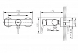 Смеситель для душа Bravat Palace F9172217CP-01-RUS