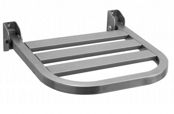 Сиденье для душа из нержавеющей стали матовой  15041.S