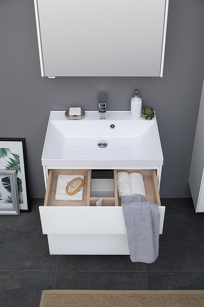 Мебель для ванной Aquanet Гласс 70 белый 00240464