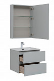 Мебель для ванной Aquanet Алвита New 60 2 ящика, серый 00274224