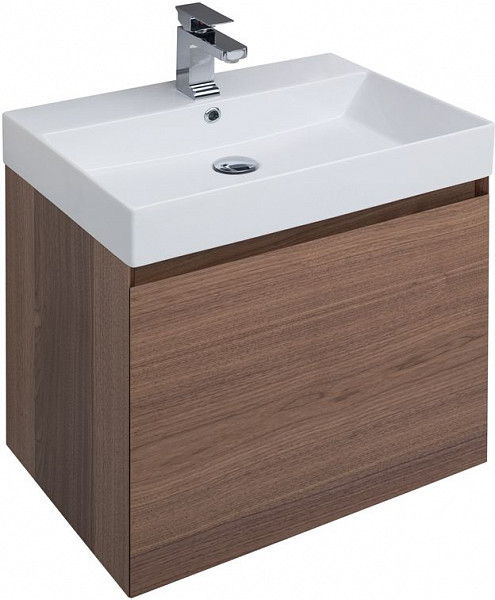 Тумба под раковину Aquanet Нью-Йорк 60 орех 00203945