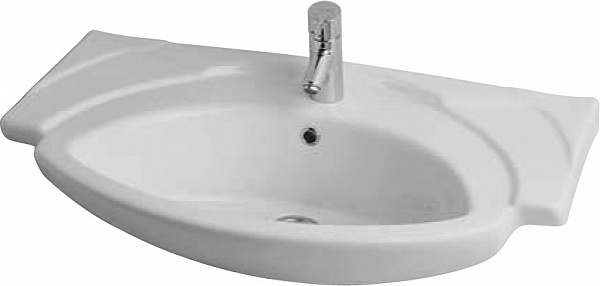 Раковина под тумбу Акватон - SEREL 80 1AX038WBXX000