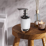 A3031900 Sensation, Стеклянный диспенсер для жидкого мыла, отдельно стоящий, хром, шт