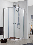 Душевое ограждение Azario GREENWOOD 1000х1000х1850, БЕЗ ПОДДОНА, 6 мм