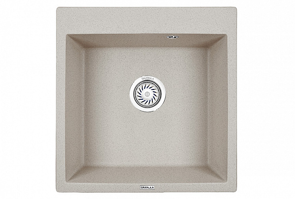 Мойка кухонная Granula квадратная кварц 5102, КЛАССИК