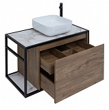 Тумба под раковину Aquanet Nova Lite Loft 90 R дуб рустикальный 00261659