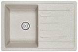 Мойка кухонная Granula прямоугольная кварц 7602, КЛАССИК