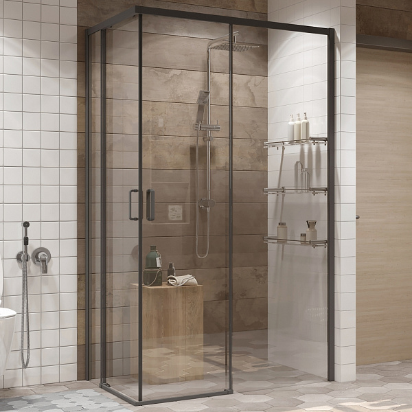 Душевое ограждение Ambassador Queen 11011205RBlack