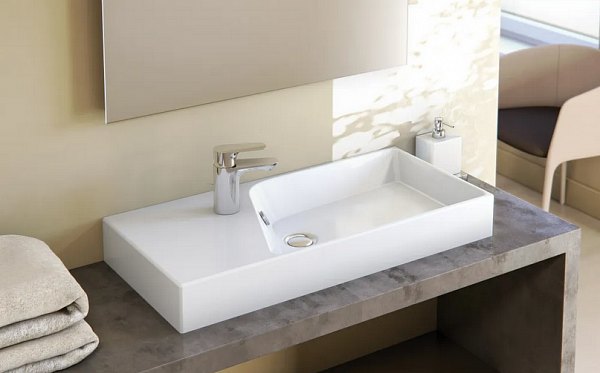 Подвесная раковина-столешница Jacob Delafon Rythmik 100х46 см EXN112-Z-00